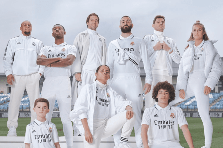 Real Madrid unveil new home shirt featuring iconic retro numbers Real Madrid unveil new home shirt featuring iconic retro numbers