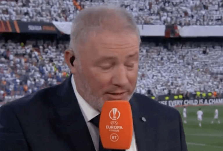 Emotional Ally McCoist gives reaction to Rangers Europa League final defeat Emotional Ally McCoist gives reaction to Rangers Europa League final defeat