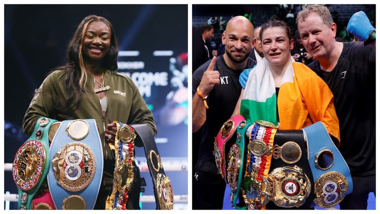 Claressa Shields addresses a potential Katie Taylor super fight Claressa Shields addresses a potential Katie Taylor super fight