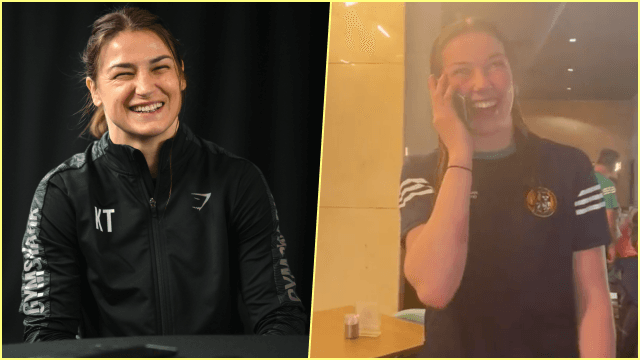 Katie Taylor calls Lisa O’Rourke to congratulate her on World Championships win Katie Taylor calls Lisa O’Rourke to congratulate her on World Championships win