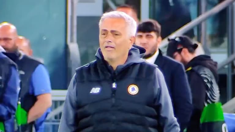 Jose Mourinho burst into tears after guiding Roma to Europa Conference League final Jose Mourinho burst into tears after guiding Roma to Europa Conference League final