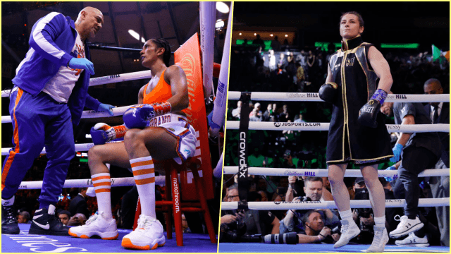 Why Katie Taylor chose not to sit down in-between rounds and why it almost backfired Why Katie Taylor chose not to sit down in-between rounds and why it almost backfired