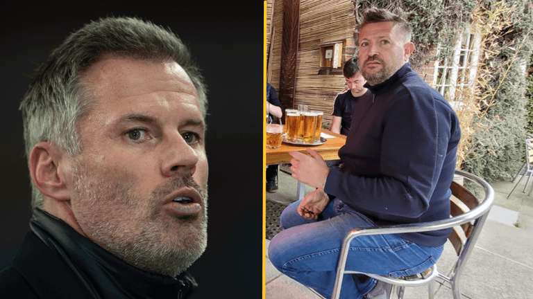 Jamie Carragher criticises Man United fans for filming meeting with club CEO Richard Arnold Jamie Carragher criticises Man United fans for filming meeting with club CEO Richard Arnold