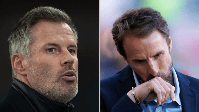“Clowns” – Jamie Carragher hits out at England fans calling for Gareth Southgate to be sacked “Clowns” – Jamie Carragher hits out at England fans calling for Gareth Southgate to be sacked