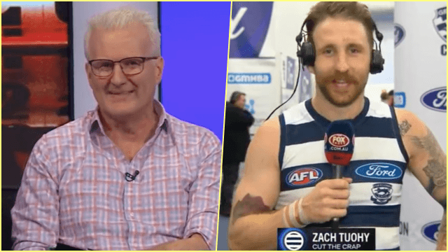 Embarrassing sketch on Australian TV mocking Zach Tuohy will make you cringe Embarrassing sketch on Australian TV mocking Zach Tuohy will make you cringe