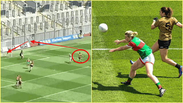 Aishling O’Connell’s cheeky chip helps goal hungry Kerry beat Mayo to reach All-Ireland final Aishling O’Connell’s cheeky chip helps goal hungry Kerry beat Mayo to reach All-Ireland final