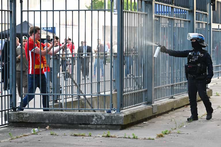 Liverpool fans unfairly blamed for Champions League chaos, French Senate report finds Liverpool fans unfairly blamed for Champions League chaos, French Senate report finds