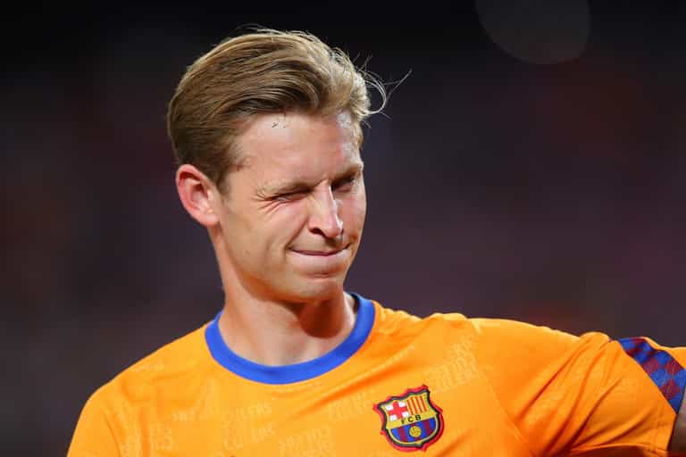Barcelona only willing to pay Frenkie de Jong small amount of wages owed Barcelona only willing to pay Frenkie de Jong small amount of wages owed