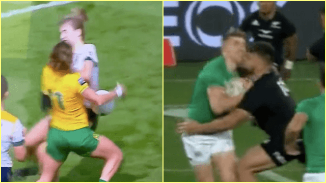 “In rugby Union this is a straight red card” – Evan Talty criticises ‘outdated’ rule in ladies football “In rugby Union this is a straight red card” – Evan Talty criticises ‘outdated’ rule in ladies football