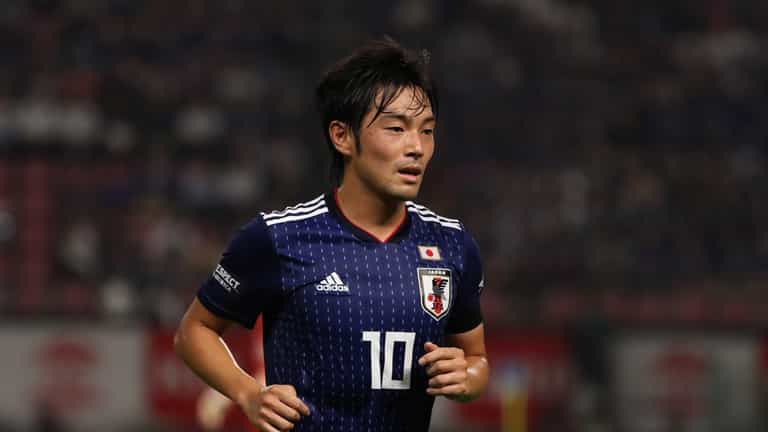 Japan international sent off after 20 seconds after family travels 5,000 miles to watch his debut Japan international sent off after 20 seconds after family travels 5,000 miles to watch his debut