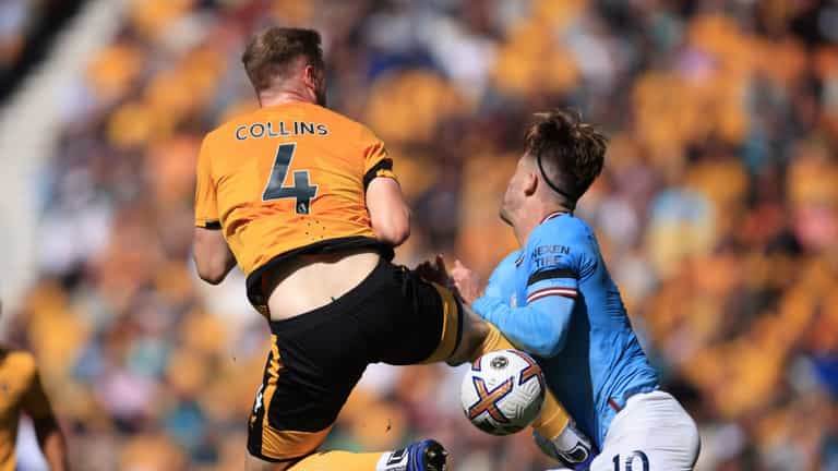 Nathan Collins ‘waited in the tunnel’ for Jack Grealish after red card for high tackle Nathan Collins ‘waited in the tunnel’ for Jack Grealish after red card for high tackle