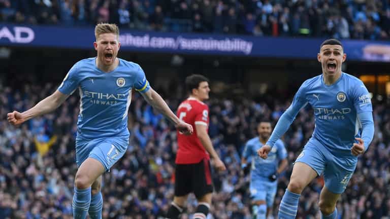 Man City have eight players in this Manchester derby combined XI Man City have eight players in this Manchester derby combined XI