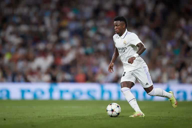 Atletico Madrid fans filmed singing racist chants aimed at Vinicius Jr Atletico Madrid fans filmed singing racist chants aimed at Vinicius Jr