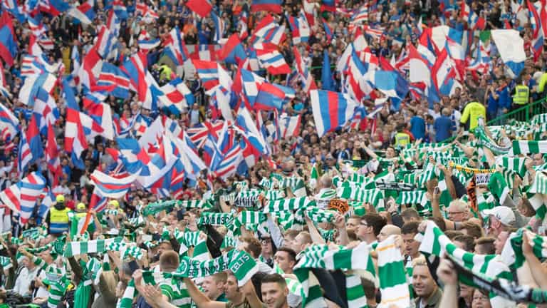 Uefa charge Celtic for banner as Rangers escape punishment Uefa charge Celtic for banner as Rangers escape punishment