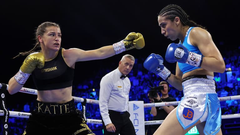 Katie Taylor puts on boxing masterpiece to retain world titles at Wembley Arena Katie Taylor puts on boxing masterpiece to retain world titles at Wembley Arena