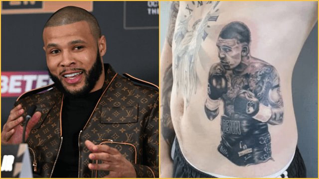 Chris Eubank Jr offers to pay for removal of fan’s Conor Benn tattoo Chris Eubank Jr offers to pay for removal of fan’s Conor Benn tattoo