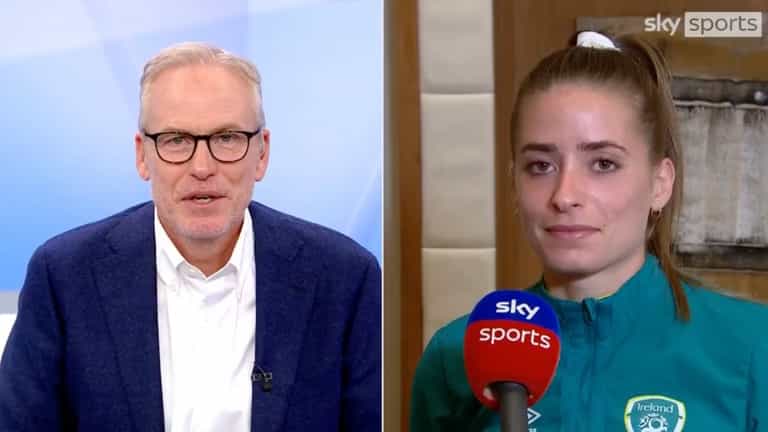 Sky Sports presenter asks Ireland star if team ‘need to be educated’ after controversial song Sky Sports presenter asks Ireland star if team ‘need to be educated’ after controversial song