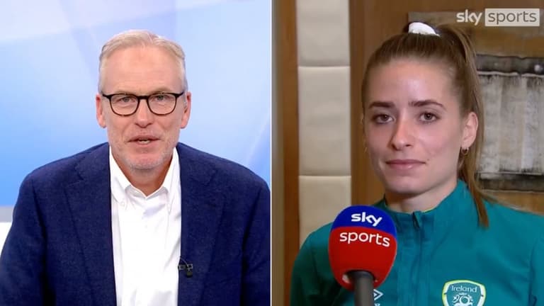 Sky Sports presenter asks Ireland star if team ‘need to be educated’ after controversial song Sky Sports presenter asks Ireland star if team ‘need to be educated’ after controversial song