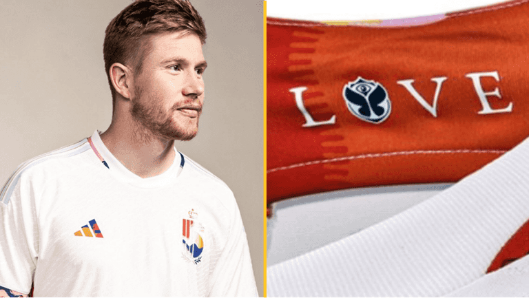 FIFA reportedly order Belgium to remove ‘love’ from away shirt collar FIFA reportedly order Belgium to remove ‘love’ from away shirt collar