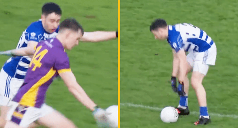 Dara Mullin catches Naas on the hop with one of the cutest goals you’ll see Dara Mullin catches Naas on the hop with one of the cutest goals you’ll see