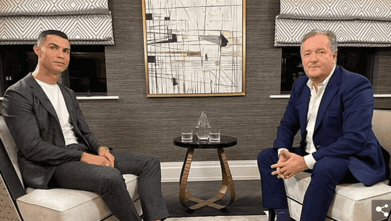 Piers Morgan wants Arsenal to sign best mate Cristiano Ronaldo Piers Morgan wants Arsenal to sign best mate Cristiano Ronaldo