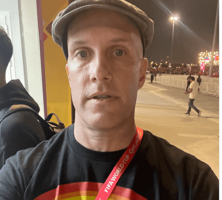 American journalist refused entry to USA v Wales for wearing rainbow t-shirt American journalist refused entry to USA v Wales for wearing rainbow t-shirt