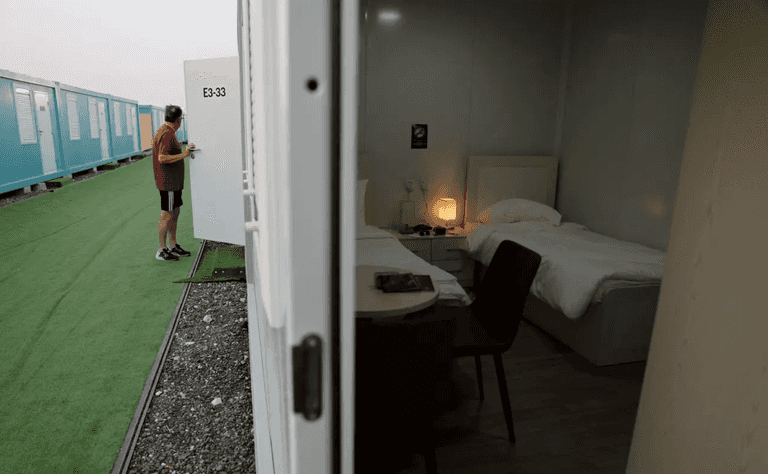 World Cup fans complain that accommodation is ‘flooded with sewage’ World Cup fans complain that accommodation is ‘flooded with sewage’