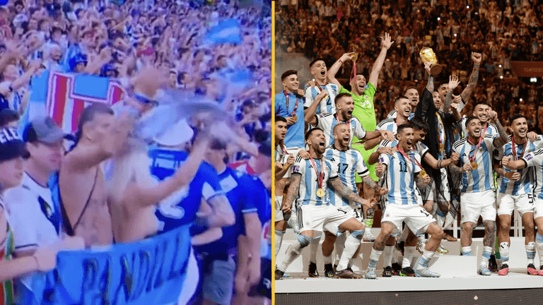 Argentina fan faces possible jail time after BBC show raunchy World Cup celebration Argentina fan faces possible jail time after BBC show raunchy World Cup celebration