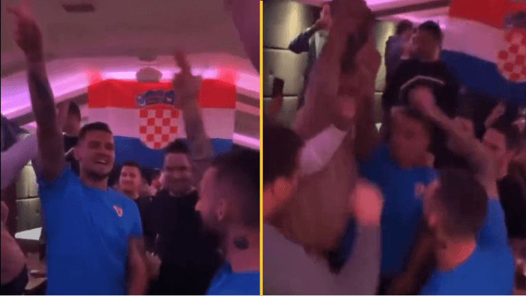 Dejan Lovren and Marcelo Brozovic filmed ‘singing fascist song’ in nightclub Dejan Lovren and Marcelo Brozovic filmed ‘singing fascist song’ in nightclub