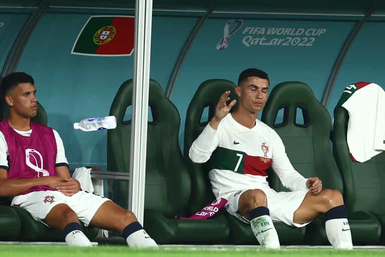 Gary Neville reacts to Cristiano Ronaldo’s omission from Portugal starting XI Gary Neville reacts to Cristiano Ronaldo’s omission from Portugal starting XI