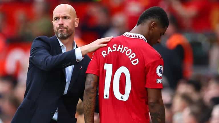 Erik ten Hag explains Marcus Rashford omission from Man United starting XI Erik ten Hag explains Marcus Rashford omission from Man United starting XI