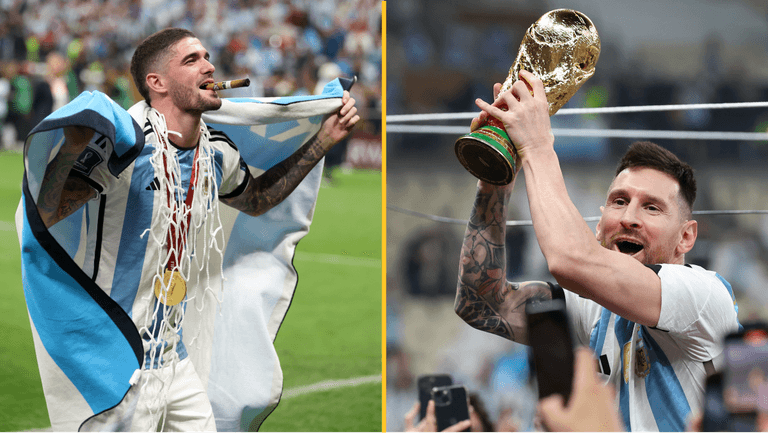 Rodrigo de Paul left hidden note for Lionel Messi, two months before the World Cup Rodrigo de Paul left hidden note for Lionel Messi, two months before the World Cup