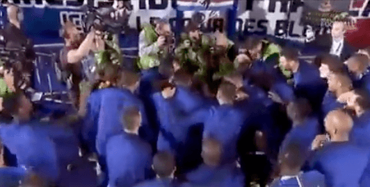Footage of France players mocking Lionel Messi emerges Footage of France players mocking Lionel Messi emerges