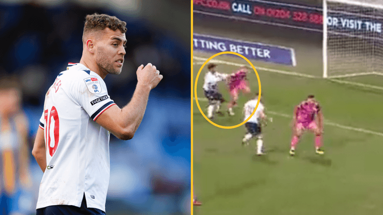 “Baffling” – Referee sends off wrong Bolton player after low-blow punch “Baffling” – Referee sends off wrong Bolton player after low-blow punch