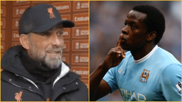 Jurgen Klopp doesn’t recognise former Man City defender in awkward interview Jurgen Klopp doesn’t recognise former Man City defender in awkward interview