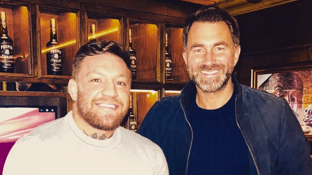 Eddie Hearn meets Conor McGregor about Katie Taylor Croke Park fight Eddie Hearn meets Conor McGregor about Katie Taylor Croke Park fight