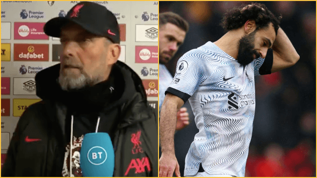 Dejected Jurgen Klopp was in no mood to mince words about his players Dejected Jurgen Klopp was in no mood to mince words about his players