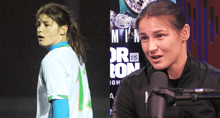 Katie Taylor explains the unique reason she always preferred boxing to soccer Katie Taylor explains the unique reason she always preferred boxing to soccer