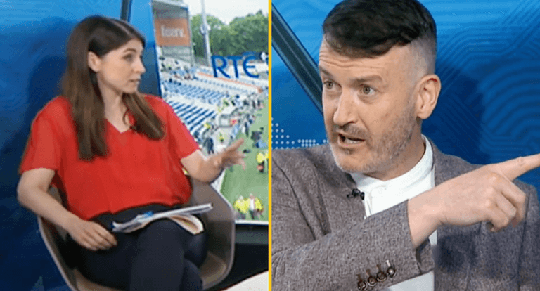Tension in The Sunday Game studios as Joanne Cantwell puts Donal Óg on the spot over his Tailteann Cup comments Tension in The Sunday Game studios as Joanne Cantwell puts Donal Óg on the spot over his Tailteann Cup comments