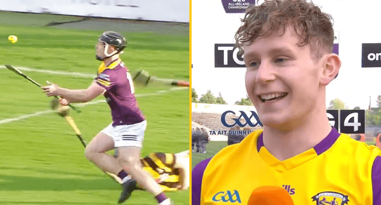 Wexford super-sub gives an interview as memorable as his goal as Model down the Cats Wexford super-sub gives an interview as memorable as his goal as Model down the Cats