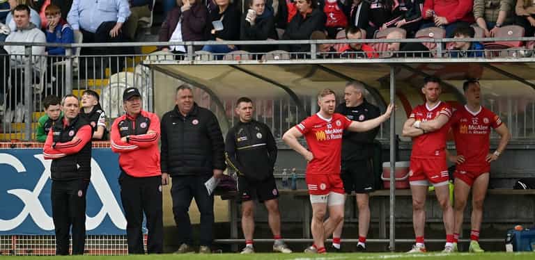 Tyrone address ‘half forward problem’ as they name team to play Armagh Tyrone address ‘half forward problem’ as they name team to play Armagh