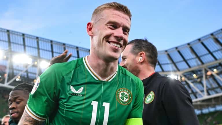 James McClean makes ambitious request after captaining Ireland to victory James McClean makes ambitious request after captaining Ireland to victory