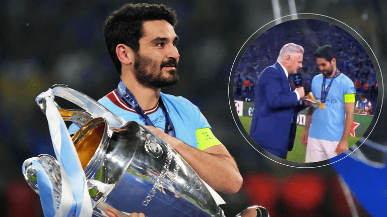 BT Sport’s Des Kelly explains why he asked Ilkay Gündagon to sign autograph during interview BT Sport’s Des Kelly explains why he asked Ilkay Gündagon to sign autograph during interview