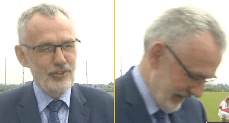 Larry McCarthy refuses to answer question about GAA broadcast debate at All-Ireland launch Larry McCarthy refuses to answer question about GAA broadcast debate at All-Ireland launch