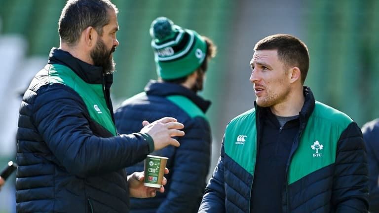 Andrew Conway on “tough” Andy Farrell call that may have saved his rugby career Andrew Conway on “tough” Andy Farrell call that may have saved his rugby career