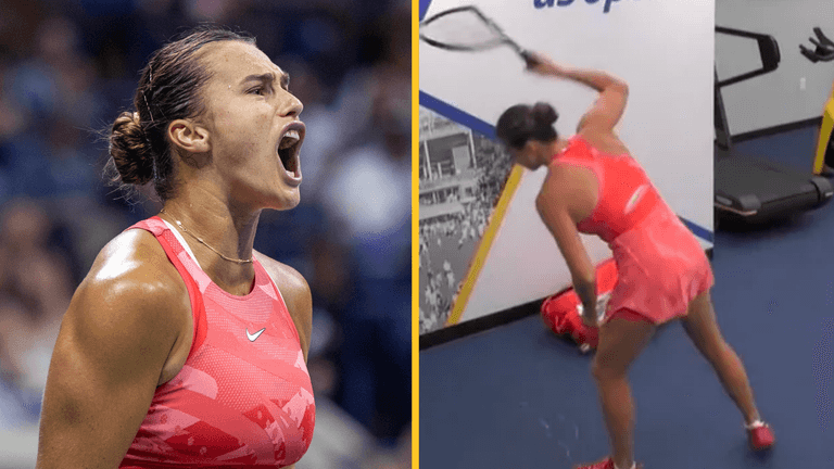 Aryna Sabalenka’s furious reaction to US Open final defeat captured in locker room footage Aryna Sabalenka’s furious reaction to US Open final defeat captured in locker room footage