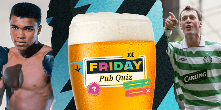 The SportsJOE Friday Pub Quiz: Week 42 The SportsJOE Friday Pub Quiz: Week 42