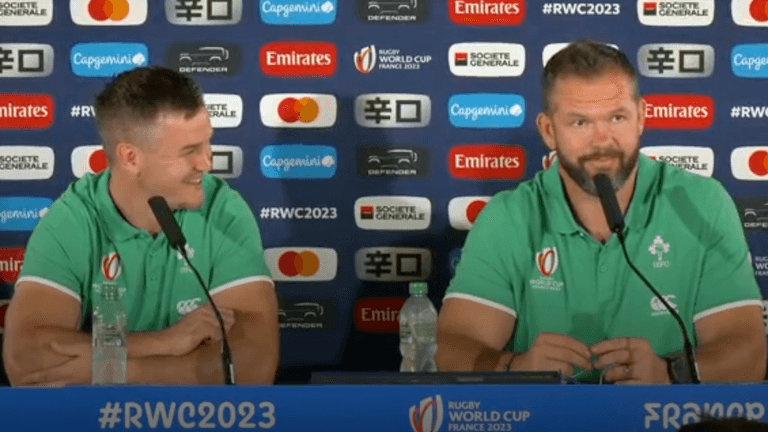 Johnny Sexton really enjoyed Andy Farrell’s response when asked if Ireland ‘held much back’ for South Africa Johnny Sexton really enjoyed Andy Farrell’s response when asked if Ireland ‘held much back’ for South Africa
