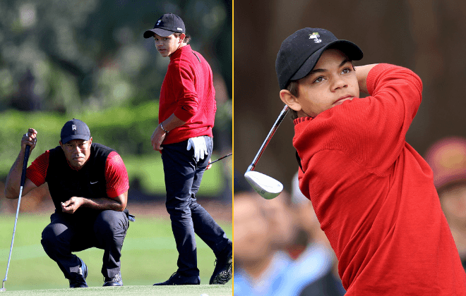 Tiger Woods’ son wins Junior Golf Championship with his dad as caddie Tiger Woods’ son wins Junior Golf Championship with his dad as caddie