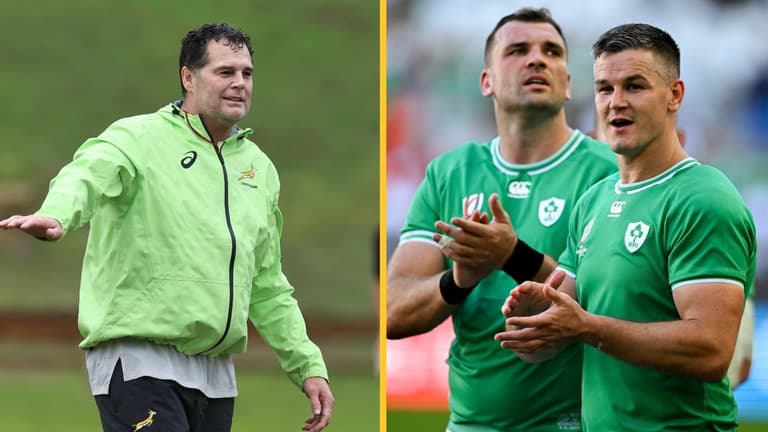 Springbok legend drops hint over sensational return to Irish rugby for Rassie Erasmus Springbok legend drops hint over sensational return to Irish rugby for Rassie Erasmus